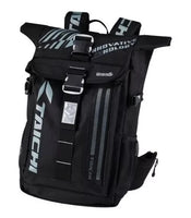 🌧️🎒 Morral Tula Impermeable con Luz LED: Máxima capacidad y protección para motociclistas 🏍️💡 TAICHI 3O LITROS